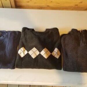 2x Prefab and 1x World Athletics Men's Sweaters (sold together)